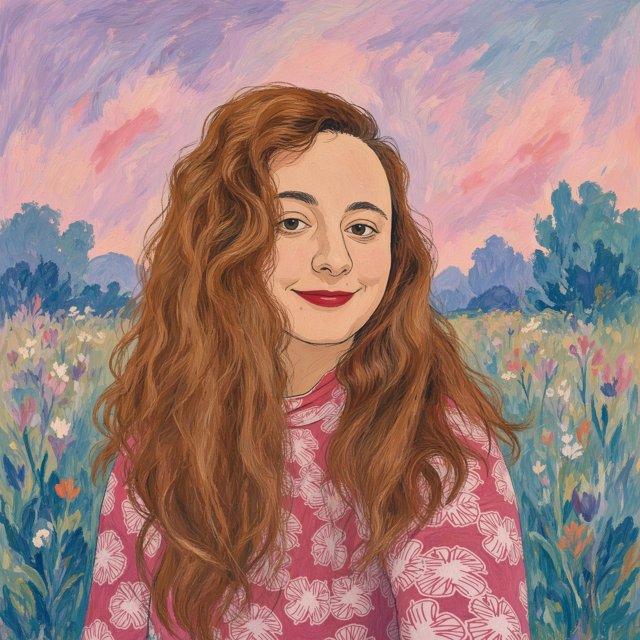 Tereza Chu, painted portrait